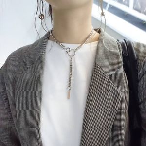 Mode Eenvoudige Sieraden Justine Clenquet Vrouwen Ketting 2020 Zomer Nieuwe Ins Punk Stijl Hanger Kettingen Voor Vrouwen Bruiloft P2062