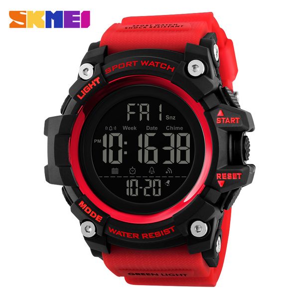 Mode Skmei marque de sport montre résistant montres à Quartz numérique et analogique militaire LED montres décontractées SK007