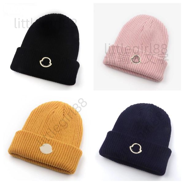 Moda Skullcap Diseñador Gorros de punto para hombres y mujeres Gorros de lana de otoño Alfabeto jacquard unisex Letras de cachemira Gorros casuales para exteriores 2023