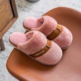 Modieuze pantoffels Sneeuwpantoffels Damesschoenen Warm houden in de winter Binnenpyjama Feestkleding Antislip Katoen Dragen Grote maat Heren Dames 36-41