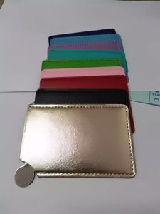 Mode klein vierkant 9x5,5 cm mini -spiegel met VIP -cadeau van goede kwaliteit inpakken