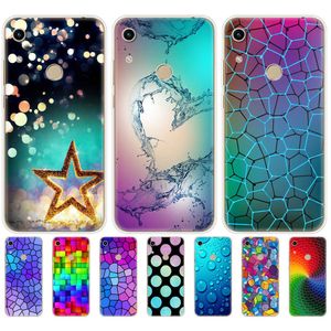Coque Honor 8A pour Huawei Honor Silicone TPU Back CoversPhone sur Huawei JAT-LX1 8 A Pro JAT-L41