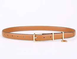 Cinturón de hebilla suave de moda Diseño retro Cinturones de cintura delgada para hombres Mujeres Ancho 2.5 CM Cuero de vaca genuino 6 colores Opcional con caja
