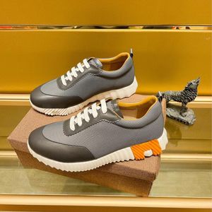 Mode Soft Bottom Chaussures Habillées Hommes Rebondissant Courir Baskets Italie Bas Haut Bande Élastique Maille Veau Légèreté Respirant Conception Parti Casual Baskets Boîte UE 38-45