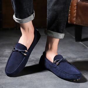 Mode Zachte Designer Solid Mens Loafers Schoenen Rode Bodem Mannen Bruiloft Schoen Plus Size Gentlemen Jurk Schoenen