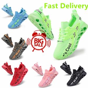 Moda Sólido Runnning Zapatos Top Calidad Triple Negro Metálico Oro Yema Veranos Puesta de sol Luz Hueso Cereza Blanco Rojo Warking al aire libre Diseñador Zapatillas de deporte