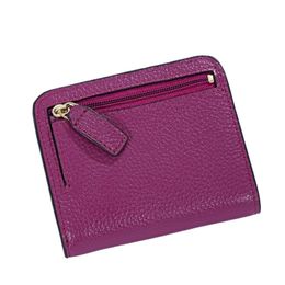 Fashion Split Leather Women Portefeuilles Mini Purse Lady Small Leather Wallet met Coin Pocket