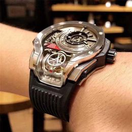 Mode Sport individuel dominateur luxe hommes montres élastique Quartz montres pour hommes montre calendrier 220208191Q