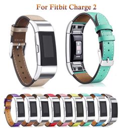 Fashion Sport Leather Smart Watch Band pour Fitbit Charge 2 Sangle de bracelet de remplacement pour Fitbit Charge2 Bands Smart Accessorie H4002459
