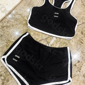 Mode sport Bikini femmes Leggings pull mince gilet de Yoga taille haute Shorts extensibles Fitness Yoga vêtements maillots de bain