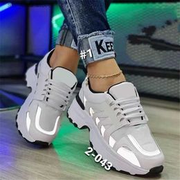 Fashion Sports Dress Comfortable Women's Casual 2024 New Lace-up Thick Soled Female Increase Vulcanized Shoes T230826 435