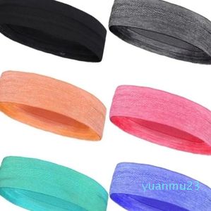 Mode sporthoofdband Fitness lopende haarbanden Yoga Elastische haarband siliconen antislip Haaraccessoires Hoofddeksels