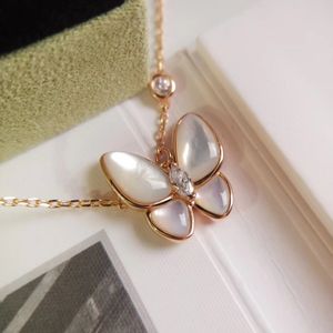 Moda de primavera y verano de 2020 nuevos productos lanzados cielo serie Shell del oro collar de mariposa adornos femeninos regalos de Navidad