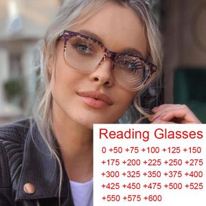 Mode carré concepteur lunettes de lecture femmes clair léopard Anti lumière bleue lunettes hypermétropie Prescription lunettes dioptries