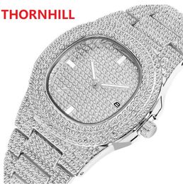 Fashion Square Designer montre pour hommes et femmes tout bracelet en diamant mouvement à quartz femmes montre-bracelet date automatique haute qualité deisgner hommes montres montre de luxe