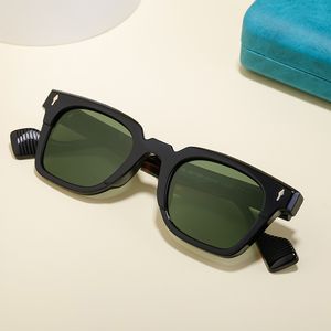 Mode vierkante gepolariseerde zonnebril gelaagd frame zonnebril Smart Shades dames met pijlklinknagel en nieuwe benen TAC