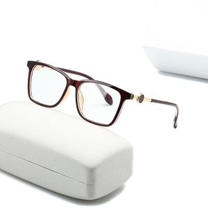 Mode vierkante zonnebril heren dames ultralichte uv-bescherming rijbril doorzichtige lens luxe design zonnebril