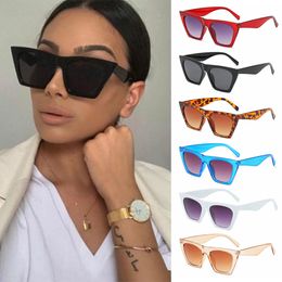 Gafas de sol cuadradas de moda para mujer, gafas de sol de diseñador de lujo para hombre y ojo de gato, gafas de sol clásicas Vintage con protección UV400, gafas para exteriores