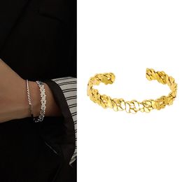 Mode roestvrijstalen armbanden c vorm armbanden voor vrouwen meisjes originele charmemerk modearmband verstelbare armband geschenken Afrikaanse sieraden dubai accessoires