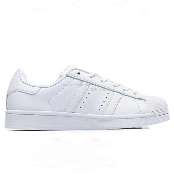 Moda Stan Smith Superstars Zapatos casuales para hombre para mujer Triple Negro Blanco Oreo Láser Plataforma dorada Zapatillas deportivas Zapatillas planas