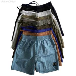Moda Stones-Island pantalones cortos con piedras para hombre tendencia de promoción días frescos de verano insignia de banda elástica pantalones cortos deportivos de alta calidad