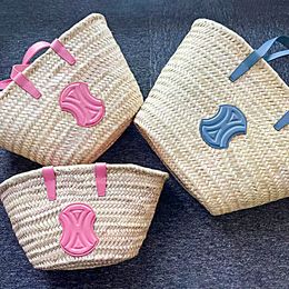Fashion Straw Beach Weave Duffle Designer Tote Raffias Bucket Shoulder Shopper S Handbag Mujer Bag Travel Man Trunk Clutch Crossbody Bolsas semanales