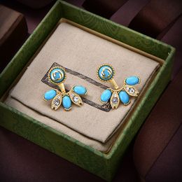 Fashion Stud Earring Designer Oorbellen Diamantkleur Oorbellen High-end designer parel studs sieraden beste cadeau voor dames