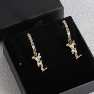 Mode oorbellen aretes orecchini voor vrouwen feest bruiloft liefhebbers cadeau sieraden verloving met doos 1231