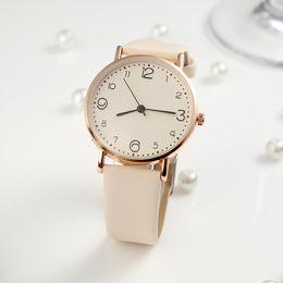 Montre d'étudiant de mode montre pour femme montre anglaise montre de fille de mode simple et exquise montres-bracelets cadeaux