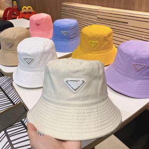 Modestijl Designer Triangle Letter Emm bucket hoeden