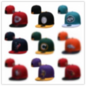 Estilo de moda Fútbol Snapback Ajustable Snapbacks Sombreros Equipo deportivo Gorras de calidad para hombres y mujeres Gorra de béisbol de hueso orden mixta