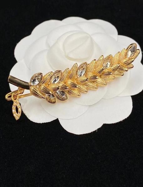 Fashion Suimai Hair Clips Barrettes Ladies 18k Gold High Quality Brand Designer Hair Clip Jewelry9180267