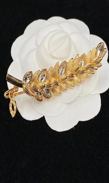 Fashion Suimai Hair Clips Barrets Mesdames 18k Gold High Quality Brand Designer Coil Clip Jewelry4823581