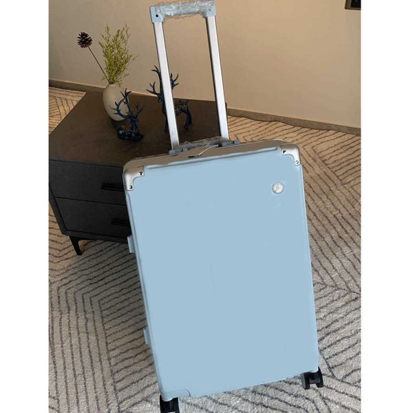 Fashion Suitcase Rim All-Aluminium Frame Trunks Trunks Universal Mute Whey Suitcase Voyage Sac Sac à bagages de grande capacité