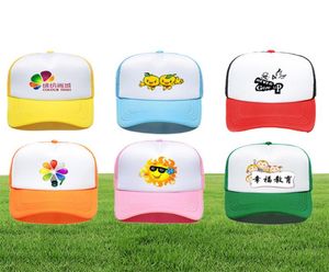 Mode Zomer Baseball Cap Dames Heren Custom Logo Baseball Cap Trucker Hoed 100 Polyester Hoeden Blank Mesh Cap Heren Dames gorra9051085