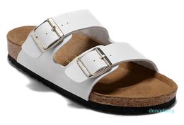 Mode été plage liège pantoufle tongs sandales femmes couleur mélangée décontracté diapositives chaussures plat 34-46
