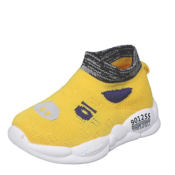 Moda verano niños tela neta zapatos deportivos casual transpirable cerdo animal tejer zapatos suaves para niñas niños zapatillas de deporte para niños pequeños G1025