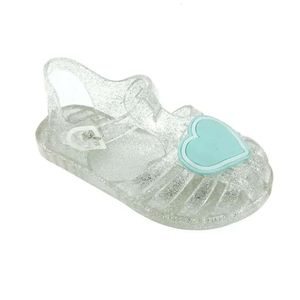 Mode Zomer Nieuw hartvormige jelly Kid Leuke Casual Anti Slip Beach Girl Shoe Women Sandals 277261