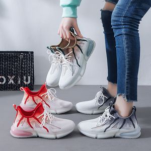 Mode été femmes baskets femmes chaussures Style coréen maille Colorblock femmes chaussures à lacets respirant chaussures décontractées 2022