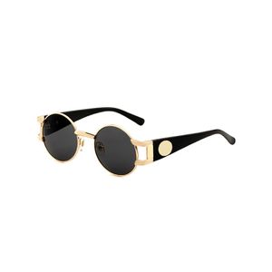 Mode Zonnebril Classic Designer Sun Glazen voor mannen en vrouwen Ronde Adumbral Full Frame 8 Colors Optionele topkwaliteit 268A