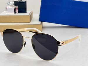 Mode zonnebril voor mannen Dames Speciale Bradley Designer Summer Avant-Garde bril-stijl Anti-ultraviolet Populariteit Populariteit Metaal vol frame glazen willekeurige doos