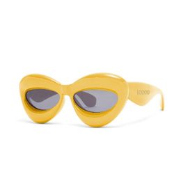 Модные солнцезащитные очки для женщин. Надутые солнцезащитные очки Cateye. Красочные роскошные мужские солнцезащитные очки. Полнокадровые очки. Солнцезащитные очки с орнаментом в коробке.