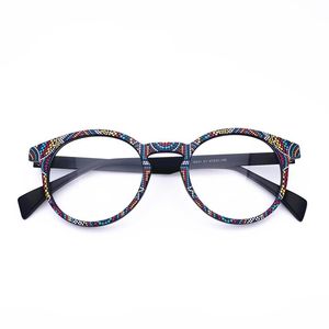 Montature per occhiali da sole alla moda Belight Optical Donna Uomo Stampa 3D Modello Design Occhiali da vista in vetro vintage Montatura per occhiali IS