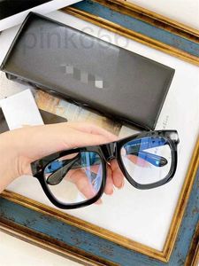 Mode Zonnebrillen Frames Designer Nieuw product Net Red Plain Mirror Super Love Big Frame Dun Face Flat Light Black -bril G91Y