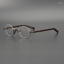 Lunettes de soleil à la mode, collection japonaise de la même petite monture ronde de John Lennon, lunettes rétro de la république de chine, Kimm22230f