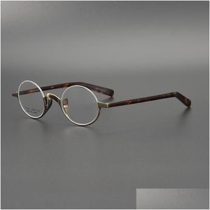 Lunettes de soleil de mode Cadres Collection japonaise de John Lennons Même petit cadre rond République Chine Lunettes rétro Livraison directe Accès Dhxwg