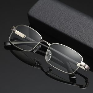Mode zonnebril frames man vrouwelijke leesbril full frame kristal anti-vermoeidheid anti-straling HD