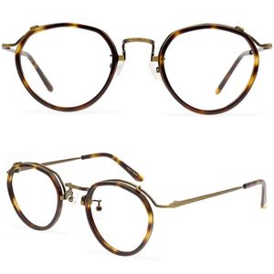 Mode zonnebrillen frames persoonlijkheid vintage bril frame voor vrouwen optische glazen literaire jeugdbrillen oculos de graau