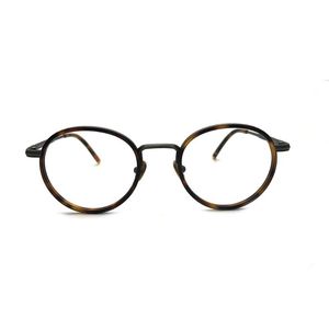 Mode zonnebril frames Topkwaliteit Japanse handgemaakte titanium ultralight retro ronde bril frame voor mannen vrouwen optische recept myOP
