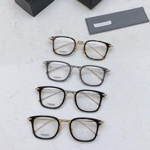 Mode zonnebrillen frames vintage thom voor mannen optische bril